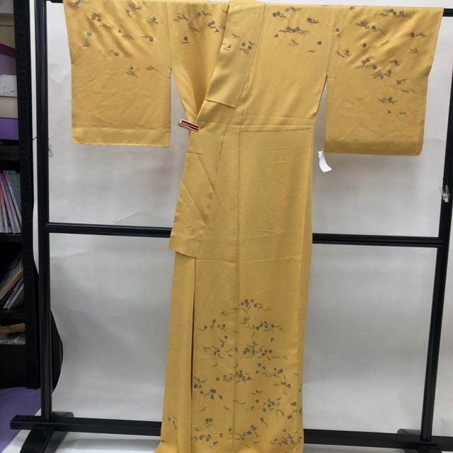 未使用品 刺繍 訪問着 松葉 梅 紅葉 銀杏 入荷しました！ | 富山で着物